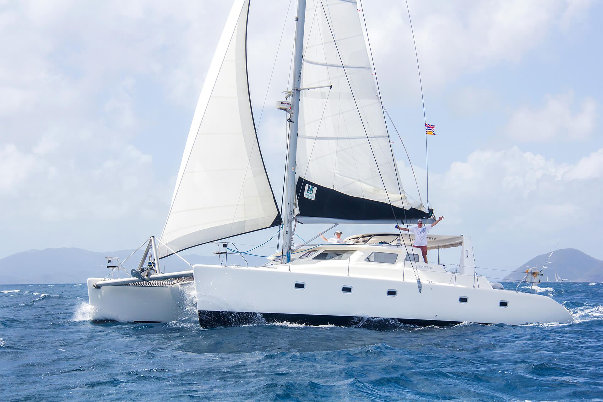 bareboat charter sailing catamaran